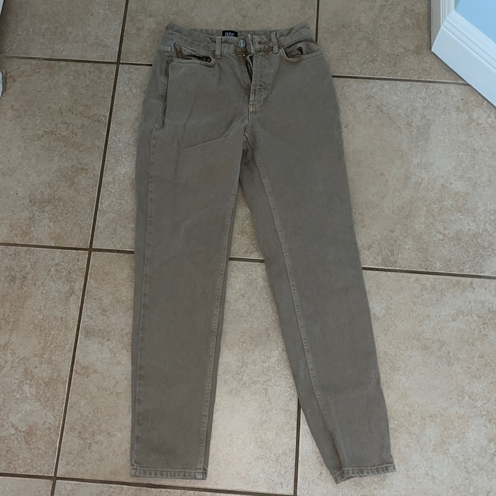 Urban Outfitters khaki high rise mom jeans